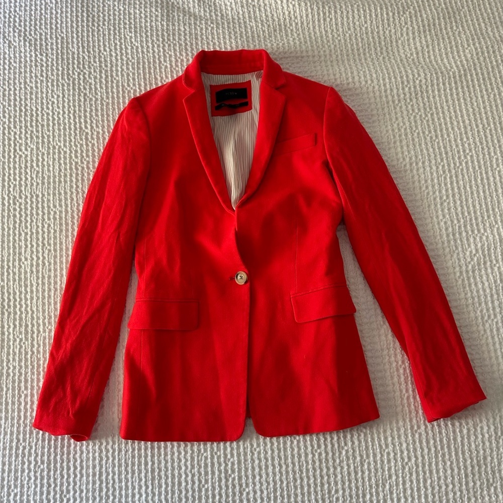 Red Blazer with Blue Jeans - Picture 4 of 12